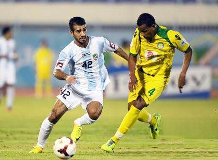 جانب من لقاء سابق للعروبة السعودي امام السالمية الكويتي