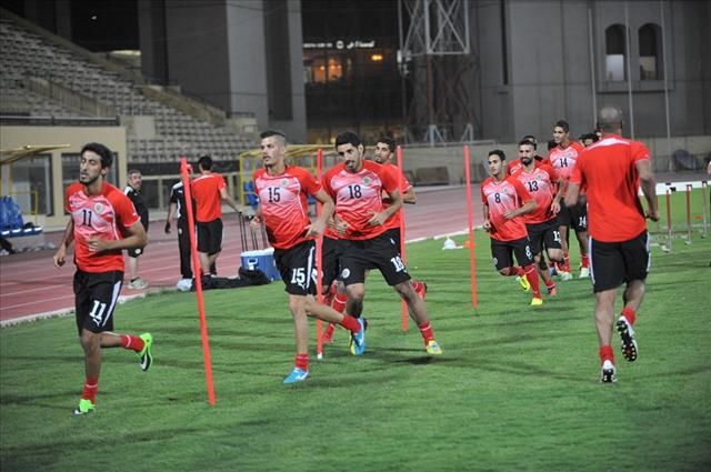  لقطة من تدريبات المنتخب البحريني