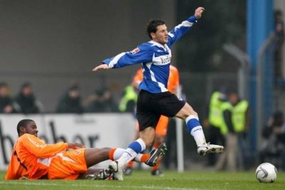 باسيلا مسجل الهدف الوحيد الذي قاد كوتبوس لأول انتصاراته