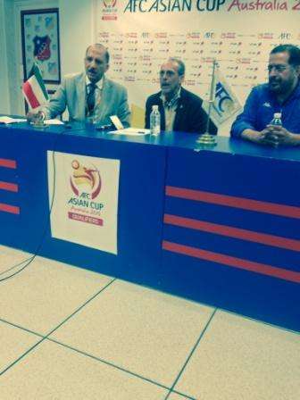 فييرا في المؤتمر بعد المباراة.