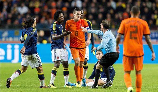 لقطة من المباراة