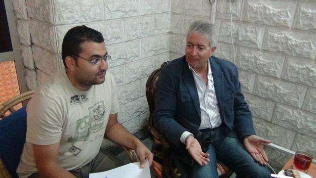 حلمي طولان مع مراسل كووورة 