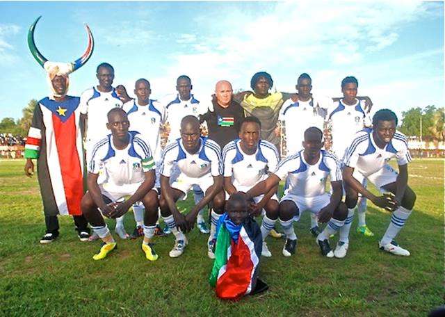 ارشيفية الفريق الوطني جنوب السوداني 