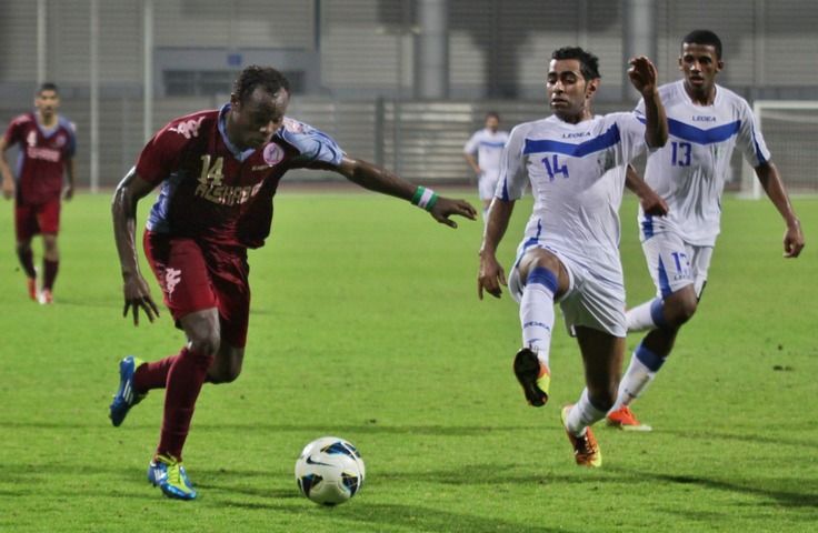 لقطة من مباراة الشباب والنجمة