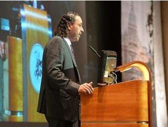 احمد الفهد خلال تواجده في روما