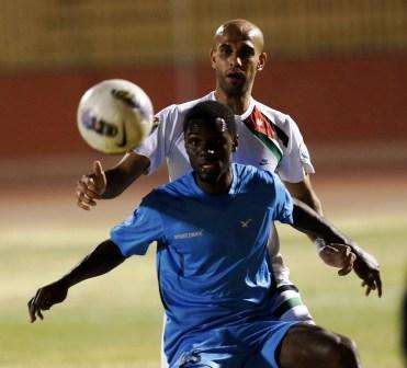 من لقاء اليوم بين المنشية والصريح تصوير: أحمد الأمين