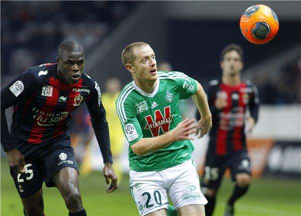 لقطة من المباراة