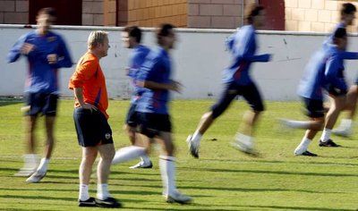 جانب من استعدادات نادي فالنسيا اليوم