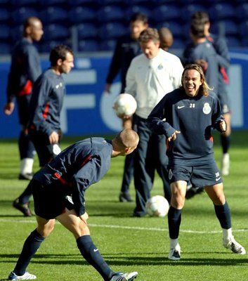 جانب من استعدادات نادي بورتو اليوم