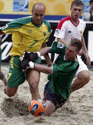 من مباراة البرازيل وروسيا