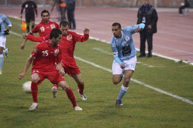 من لقاء سابق  بين الفيصلي والعربي 