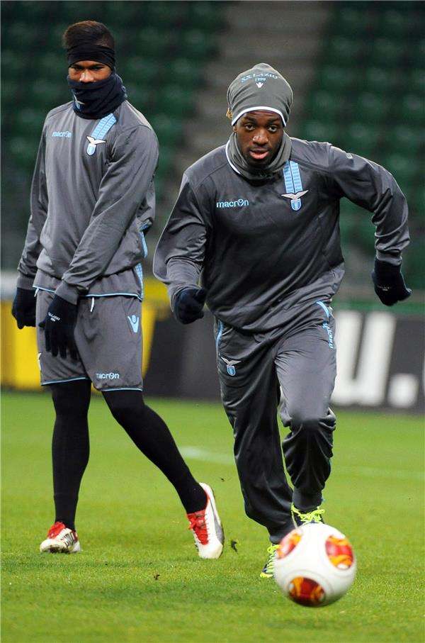 من تدريبات لاتسيو في وارسو