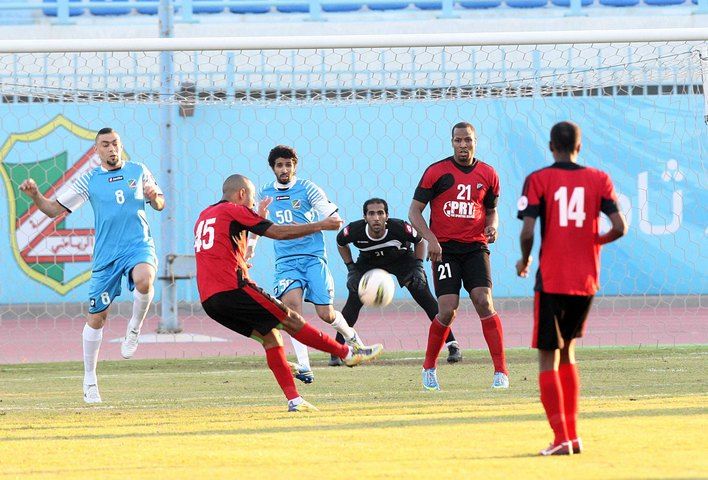 احدى هجمات خيطان امام مرمى السالمية