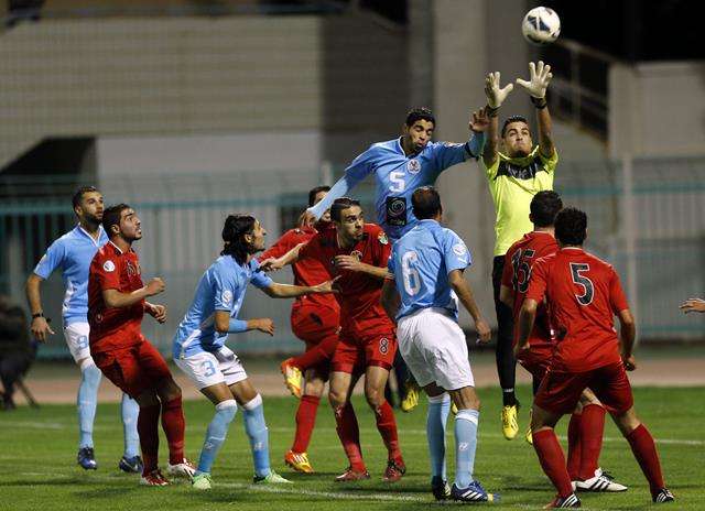 من لقاء الفيصلي والعربي اليوم تصوير: أحمد الأمين 
