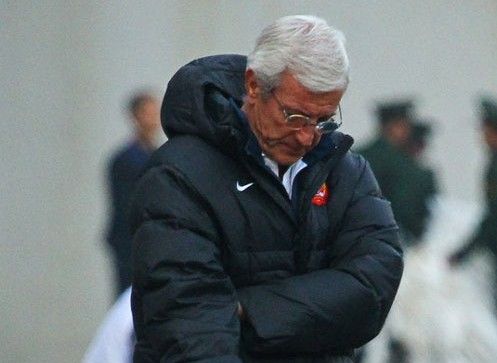 المدرب البرازيلي مارتشيللو ليبي بعد نهاية المباراة