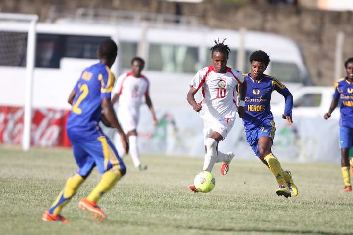 كاهاتا برقم 10 يقود هجمة خطرة على مرمى زنزبار