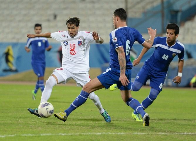 روجيريو أرهق دفاع الجهراء وصنع هدفين لزميله عصام جمعة