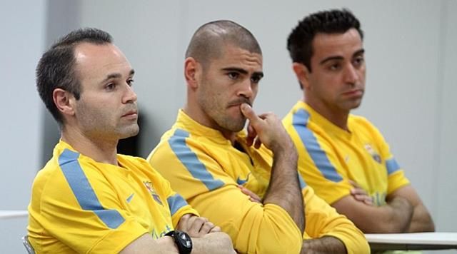 تواضع مستوى تشافي انييستا واصابة فالديز أثرت على نتائج برشلونة