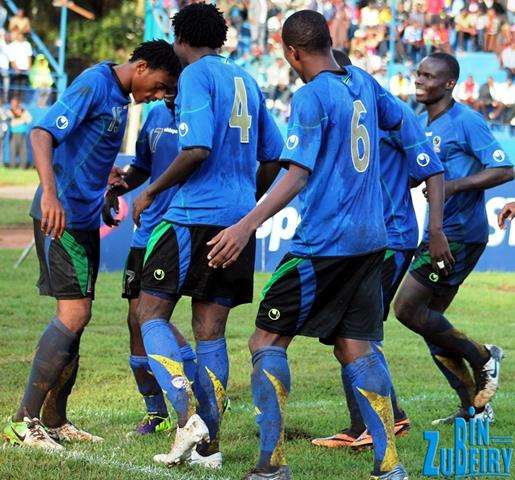 فرحة لاعبي المنتخب التنزاني