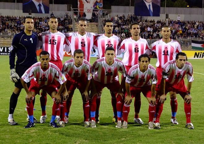 نجوم شباب الاردن ابطال اسيا قبل اللقاء وبعدسة كووورة 