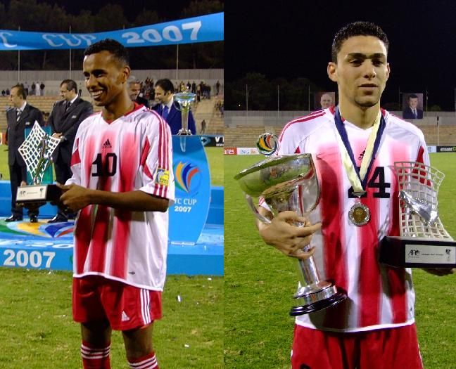 هداف البطولة الاسيوية عدي الصيفي وافضل لاعب بالبطولة مصطفي شحدة وبعدسة كووورة