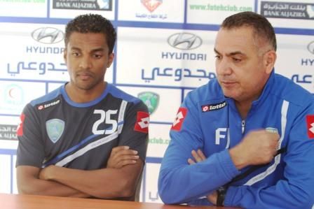 الجبال مع الدوسري في المؤتمر الصحفي