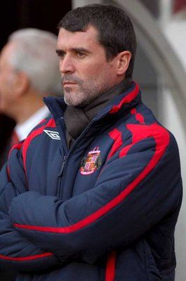 مدرب سندرلاند روي كين يراقب لقاء فريقه ضد نيوكاسل