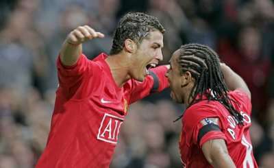 كريستيانو رونالدو يقود المان يونايتد لفوز هام في الدوري الإنجليزي 