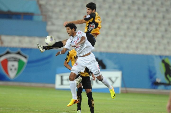 عصام جمعة تعثر مع فريقه الكويت أمام القادسية