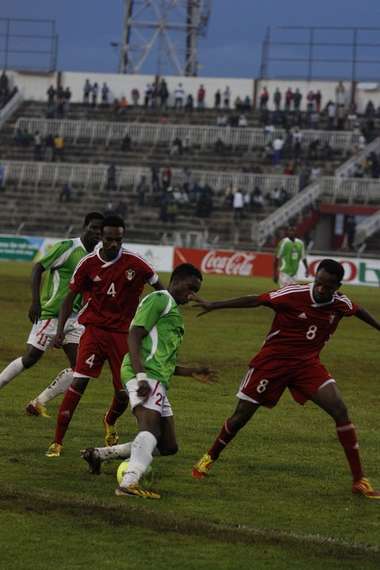 لقطة من المباراة