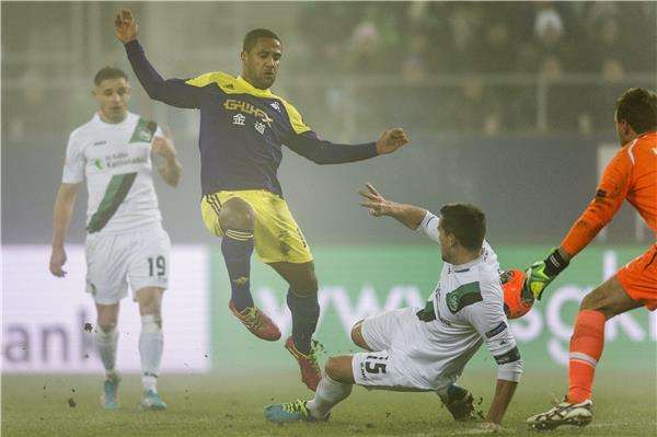 من مباراة سوانزي وسانت جالين