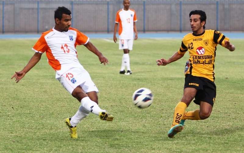 ناصر الوهيب لاعب كاظمة تألق في لقاء سابق امام القادسية
