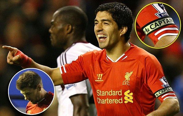سواريز مرشح لحمل قيادة ليفربول لاول مرة