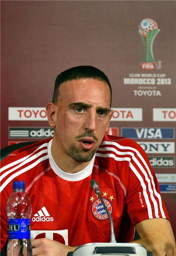 ريبيري خلال المؤتمر الصحفي