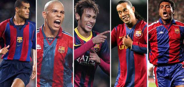 نيمار يسعى لمواصلة مسيرة مواطنيه رونالدينيو ورونالدو وروماريو وريفالدو