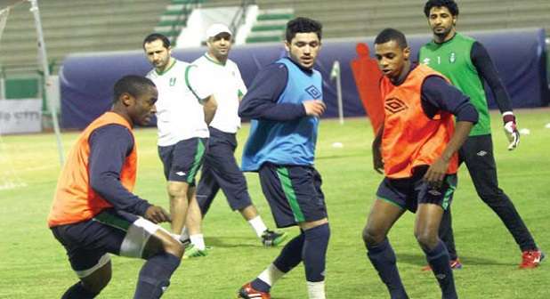 الربتغالي ليال في تدريبات اهلي جدة