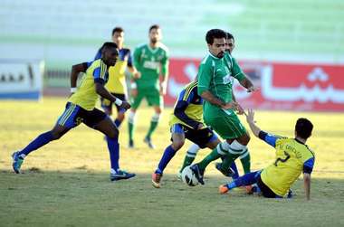 حسين الموسوي لاعب العربي سجل أسرع هدف في الموسم