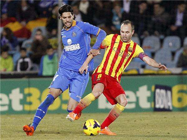 لقطة من المباراة