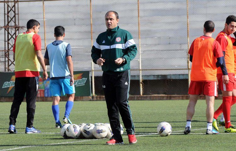 من تدريبات منتخب لبنان استعدادا لبطولة غرب آسيا
