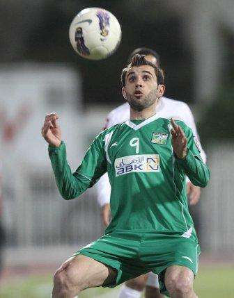 أحمد هايل مهاجم العربي تألق أمام الكويت