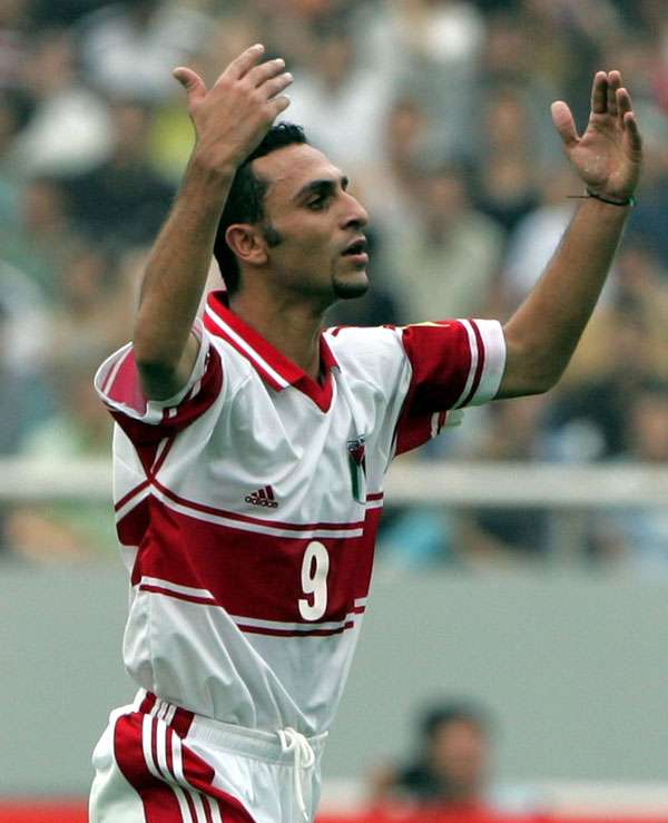 محمود شلباية أول من سجل في مرمى المنتخب اللبناني