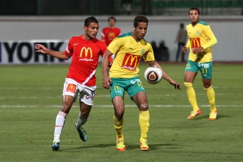 لقطة من مباريات الجونة في الدوري المصري