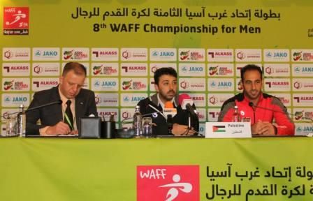 جمال محمود في المؤتمر الصحفي