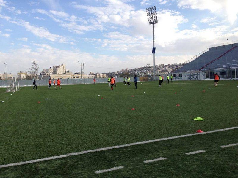 جانب من استعدادات شباب الخليل