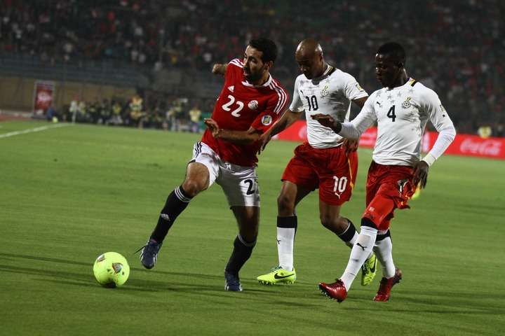 مباراة مصر وغانا في التصفيات الأفريقية المؤهلة لنهائيات كأس العالم بالبرازيل 2014