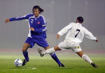 من لقاء سان مارينو وسلوفاكيا 