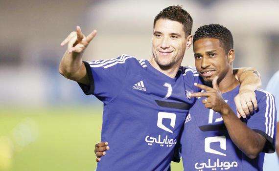 الشمراني ونيفيز مهاجما الهلال السعودي