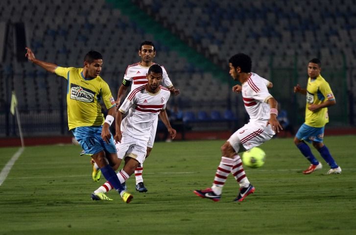 من لقاء الزمالك والإسماعيلي الذي خسره "الأبيض"