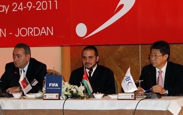 علي بن الحسين يترأس اجتماعا سابقا لمجلس إدارة اتحاد غرب آسيا 