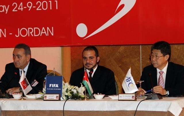 علي بن الحسين يترأس اجتماعا سابقا لمجلس إدارة اتحاد غرب آسيا 